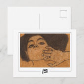 Egon Schiele #590-2 - Fijne Kunst Briefkaart (Voorkant / Achterkant)