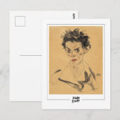 Egon Schiele #620-2 - Beeldende kunst Briefkaart (Voorkant / Achterkant)