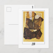 Egon Schiele #65 - Kunst Briefkaart (Voorkant / Achterkant)
