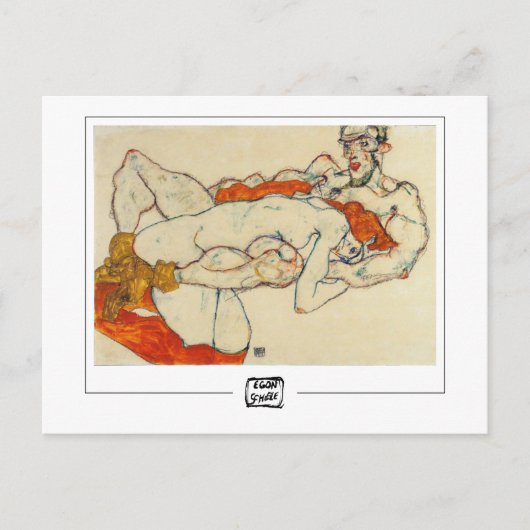 Egon Schiele #6 - Kunstkaart Briefkaart (Voorkant)