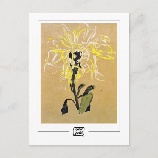 Egon Schiele #7-2 - Kunstansichtkaart Briefkaart (Voorkant)