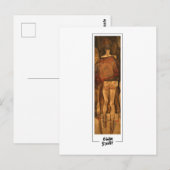 Egon Schiele #89-2 - Kunst Briefkaart (Voorkant / Achterkant)