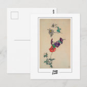 Egon Schiele #95 - Schone kunst Briefkaart (Voorkant / Achterkant)