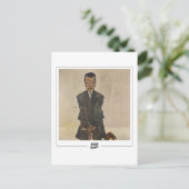 Egon Schiele #9-2 - Beeldende kunst Briefkaart (Staand voorkant)