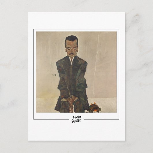 Egon Schiele #9-2 - Beeldende kunst Briefkaart (Voorkant)