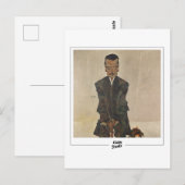 Egon Schiele #9-2 - Kunst Briefkaart (Voorkant / Achterkant)