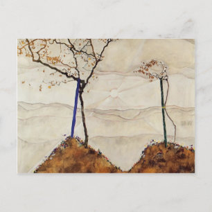 Egon Schiele - Autumn Sun Briefkaart
