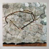 Egon Schiele Autumn Tree in Stirred Air Poster (Voorkant)