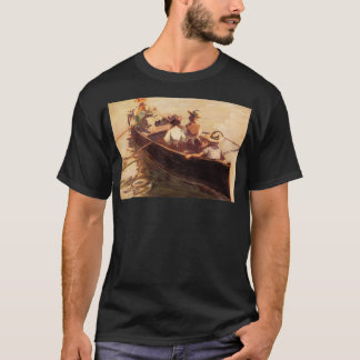 Egon Schiele Boating 1907 T-shirt
