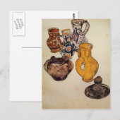 Egon Schiele- Ceramics Briefkaart (Voorkant / Achterkant)