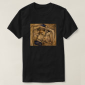 Egon Schiele conversie verbeterd met hd artificia T-shirt (Design voorkant)
