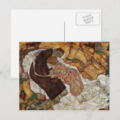 Egon Schiele- Death and the Maiden Briefkaart (Voorkant / Achterkant)