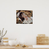 Egon Schiele Death and the Maiden Poster (Keuken)