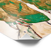 Egon Schiele - Devotie Foto Afdruk (Hoek)