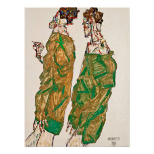 Egon Schiele - Devotie Perfect Poster