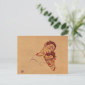 Egon Schiele- Double Self Portrait Briefkaart (Staand voorkant)