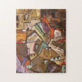 Egon Schiele - Edge of Town Legpuzzel (Verticaal)
