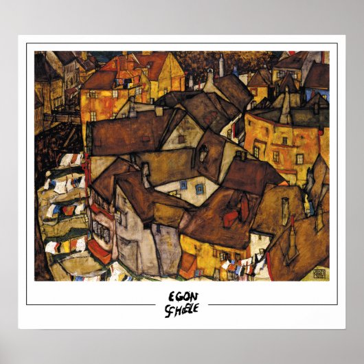 Egon Schiele Fine Art #195-2 Poster (Voorkant)