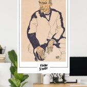 Egon Schiele Fine Art #243-2 Poster (Thuiskantoor)