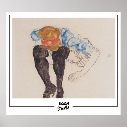Egon Schiele Fine Art #259 Poster (Voorkant)