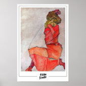Egon Schiele Fine Art #412 Poster (Voorkant)