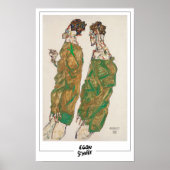 Egon Schiele Fine Art #421 Poster (Voorkant)