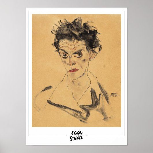 Egon Schiele Fine Art #620-2 Poster (Voorkant)