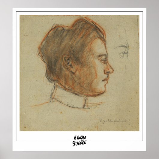 Egon Schiele Fine Art #633-2 Poster (Voorkant)