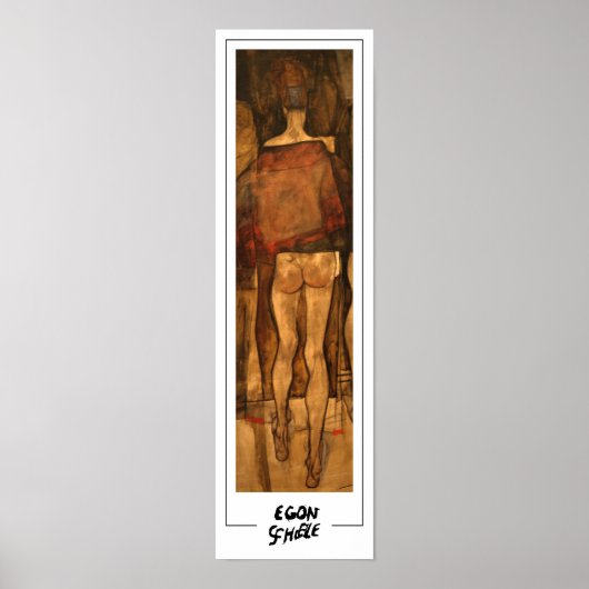 Egon Schiele Fine Art #89-2 Poster (Voorkant)