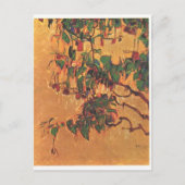 Egon Schiele- Fuchsia Briefkaart (Voorkant)