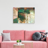 Egon Schiele - haven van Trieste Canvas Afdruk (Insitu (Woonkamer))