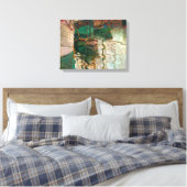 Egon Schiele - haven van Trieste Canvas Afdruk (Insitu (Slaapkamer))