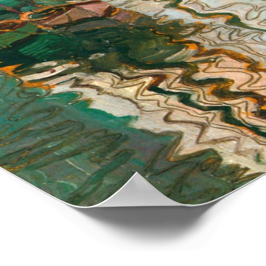 Egon Schiele - haven van Trieste Poster (Hoek)