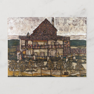 Egon Schiele House met Shingle Roof Old House II Briefkaart