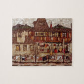 Egon Schiele - House of Drying Laundry Legpuzzel (Horizontaal)