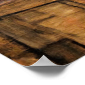 Egon Schiele - House Wall op de rivier Poster (Hoek)