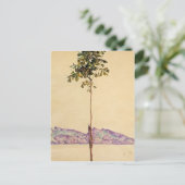 Egon Schiele- kastanjeboom bij het meer van de Con Briefkaart (Staand voorkant)