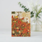 Egon Schiele: Kunstwerk op het gebied van bloemen Briefkaart (Staand voorkant)