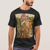 Egon Schiele Landschap bij Krumau T-shirt (Voorkant)