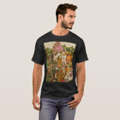Egon Schiele Landschap bij Krumau T-shirt (Voorkant volledig)