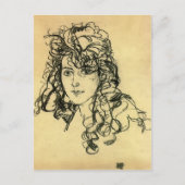 Egon Schiele- Madame Sohn Briefkaart (Voorkant)