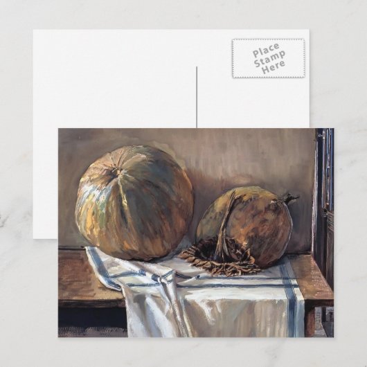 Egon Schiele- Melon Briefkaart (Voorkant / Achterkant)