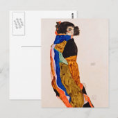 Egon Schiele - Moa Briefkaart (Voorkant / Achterkant)