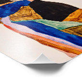 Egon Schiele - Moa Foto Afdruk (Hoek)