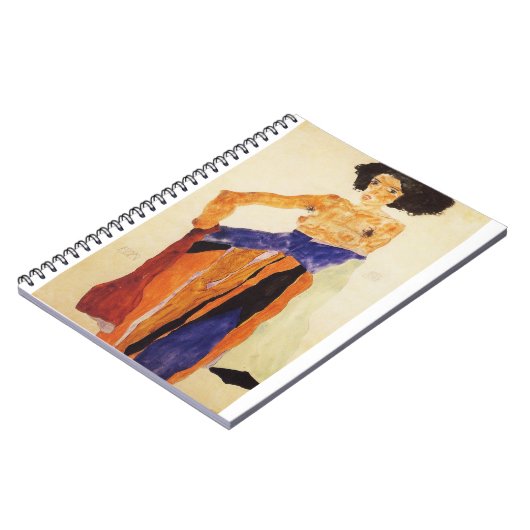 Egon Schiele - Moa Notitieboek (Linkerzijde)