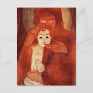 Egon Schiele- Moeder en Kind (Madonna) Briefkaart