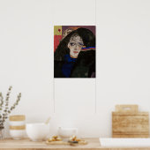 Egon Schiele Mourning Woman Poster (Keuken)