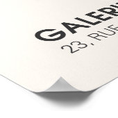 Egon Schiele Portrait of a Young Woman Art Exhibit Poster (Hoek)