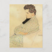 Egon Schiele-Portrait van Arthur Lowenstein Briefkaart (Voorkant)