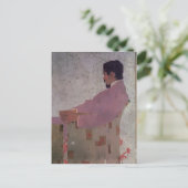Egon Schiele-Portrait van de Painter Anton Peschka Briefkaart (Staand voorkant)